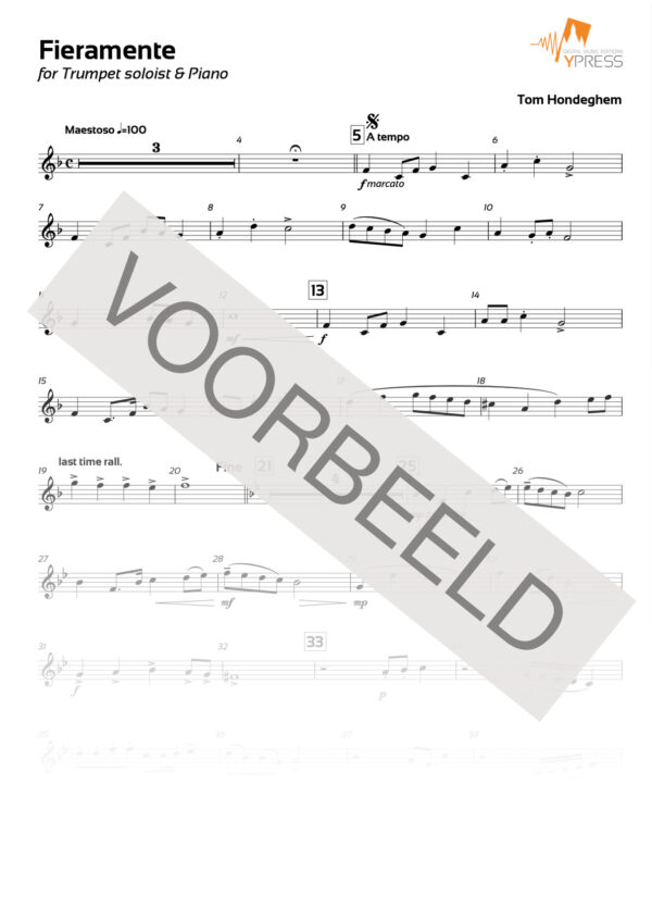 Fieramente (Trumpet)