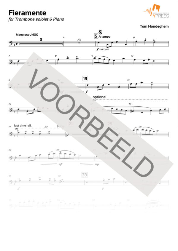 Fieramente (Trombone)