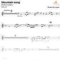 Mountain Song (hoorn F)